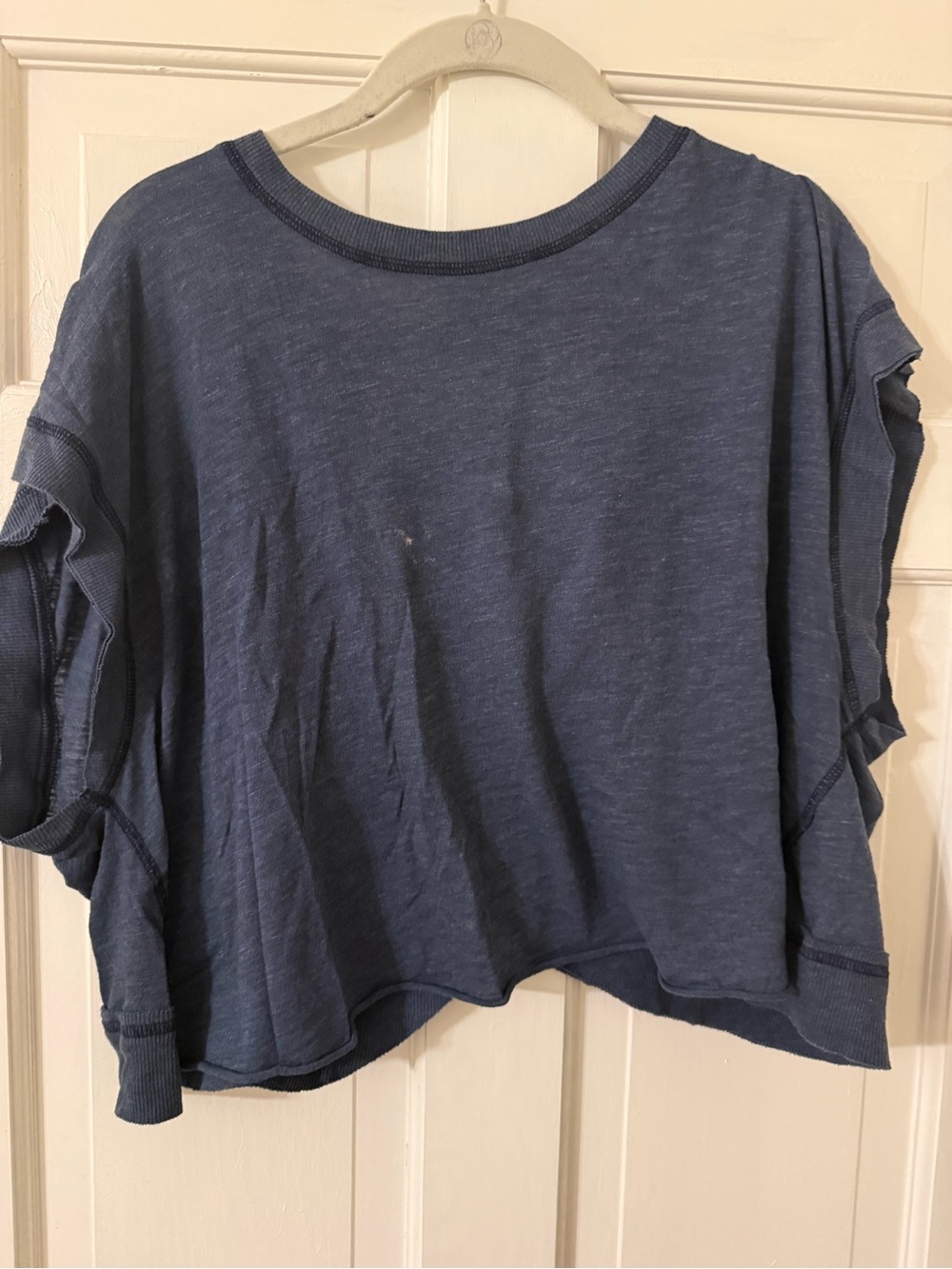 FP Movement by Free People Indigo Relaxed Crop Tee